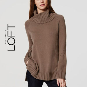Loft Cowlneck Sweater Tunic (NWT)